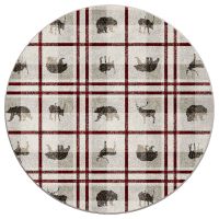 Rio Vista Area Rug - Red Stripe