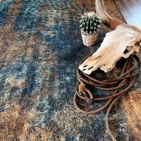 Mystic Rug - Turquoise Splash