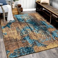 Mystic Rug - Turquoise Splash