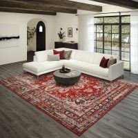 Jericho Series VI Rug - Garnet
