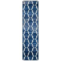 Lattice Blue Rug