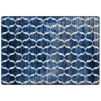 Lattice Blue Rug