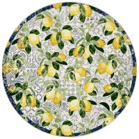 Lemon Bloom Area Rug - Fresh Citrus