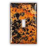 Leopard 1 Toggle Copper Switch Plate