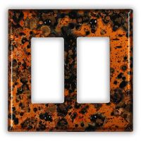 Leopard 2 Rocker/GFI Copper Switch Plate