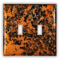 Leopard 2 Toggle Copper Switch Plate