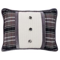 Whistler Oblong Pillow with Covered Button