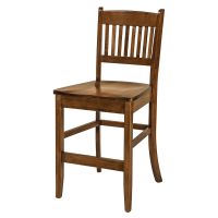 Linzee Single Bend Bar Stool - Stationary