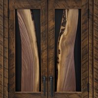 Walnut Falls Rustic Toilet Topper