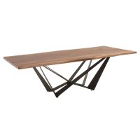 Modern Huntsman Live Edge Dining Table