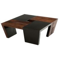 Modern Reclaimed Geometric Coffee Table