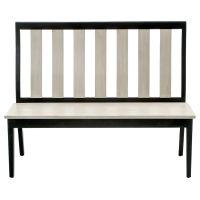 Modern Rustic Wood Bench
