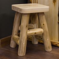 Aspen Log All-Purpose Stool