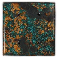 Mystic Topaz 2 Blank Copper Switch Plate