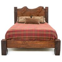 Natural Slab Barnwood Bed