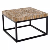 Natural Wood Coffee Table