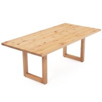Natural Wood Contemporary Dining Table