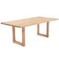 Natural Wood Contemporary Dining Table
