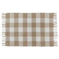 Natural Checkered Placemat