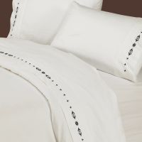 Navajo Sheet Set in White
