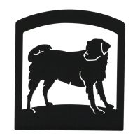 Wrought Iron Dog Napkin Holder