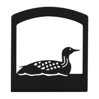 Wrought Iron Loon Napkin Holder