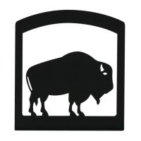 Wrought Iron Buffalo Napkin Holder