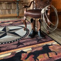 Night Stampede Rug