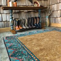 NuBuck Rug - Cognac