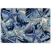 Ocean Mist Entry Rug - Indigo
