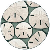 Ocean Treasure Area Rug - Aqua