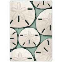 Ocean Treasure Rug - Aqua