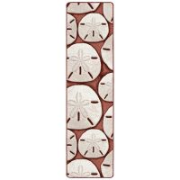 Ocean Treasure Runner Rug - Coral