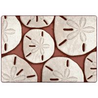 Ocean Treasure Entry Rug - Coral