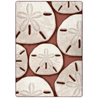 Ocean Treasure Area Rug - Coral