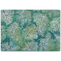 Oceanic Blooms Entry Rug - Aqua