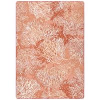 Oceanic Blooms Area Rug - Coral