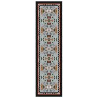 Four Rams Rug - Rust
