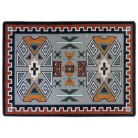 Four Rams Rug - Rust