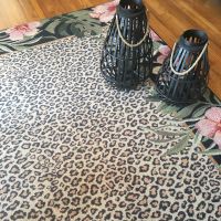 Island Fauna Tropical Rug