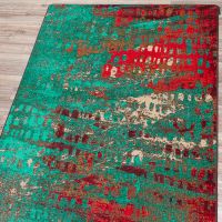 Forward Shift Turquoise Rug