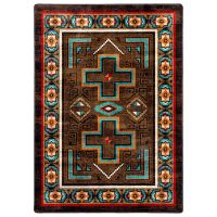 Saw Tooth Rug - Mojave Sunset