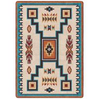 Old Crow Rug - Rust