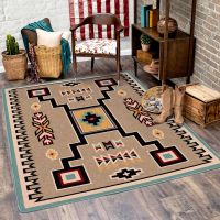 Old Crow Rug - Suede Turquoise