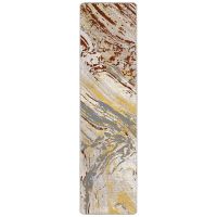 Petrified Runner Rug - Amber Wash