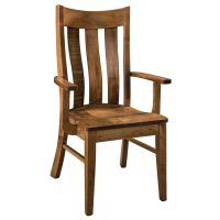 Pierre Post Deep Bend Dining Arm Chair