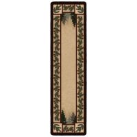 Pine Forest Runner Rug - Maize