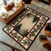 Pine Forest Rug - Maize
