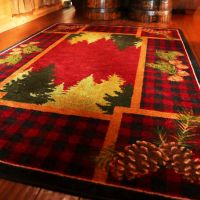 Plaid Woodsman Rug