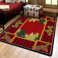 Plaid Woodsman Rug